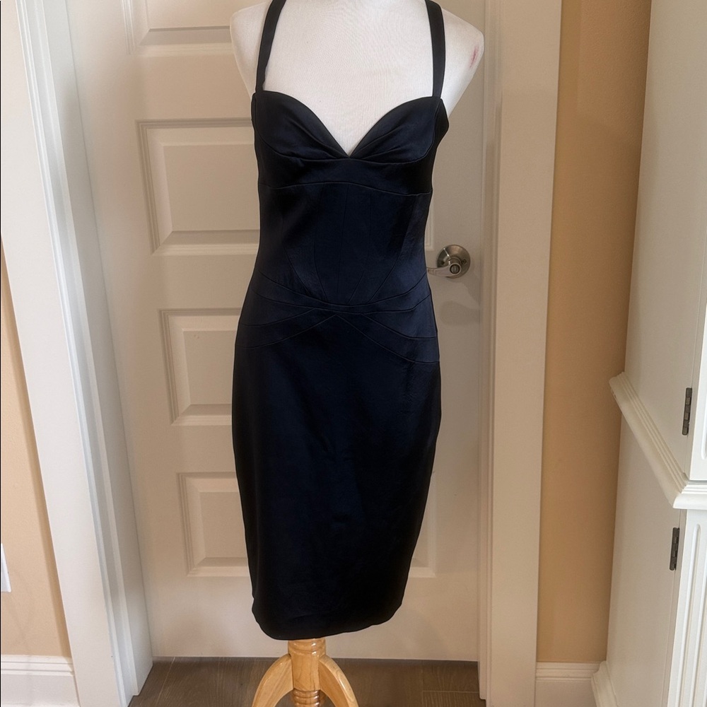 Laundry by Design navy blue Dress